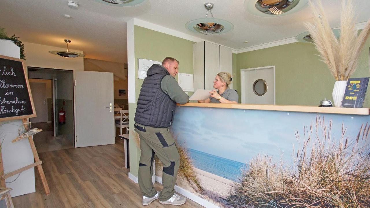 F-1010 Strandhaus Moenchgut Bed&Breakfast Dz 27 Terrasse, Strandnah, Inkl Fruehstueck Lobbe Luaran gambar